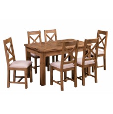 Aztec Oak Dining Table